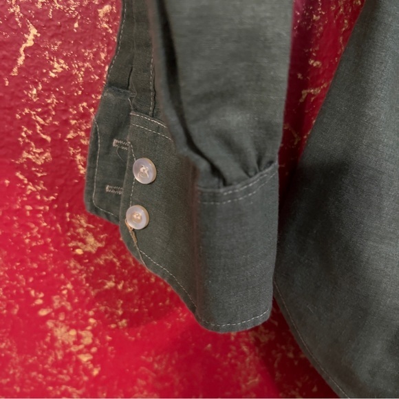 LEVI’s 70’s Vintage Silver Tab Buttons Shirt S - Picture 7 of 9